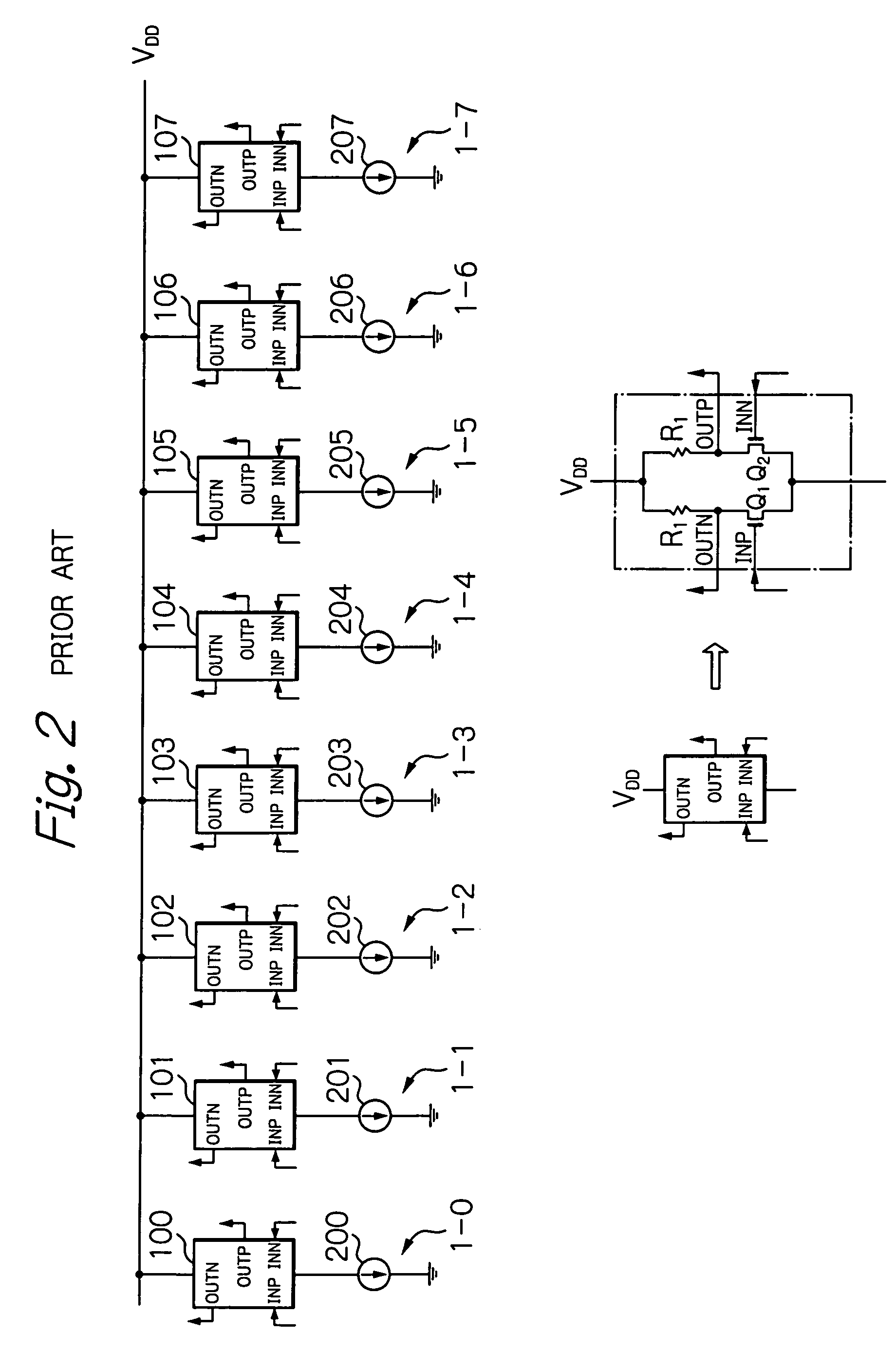 Monolithic semiconductor device capable of suppressing mismatches between repetitive cells