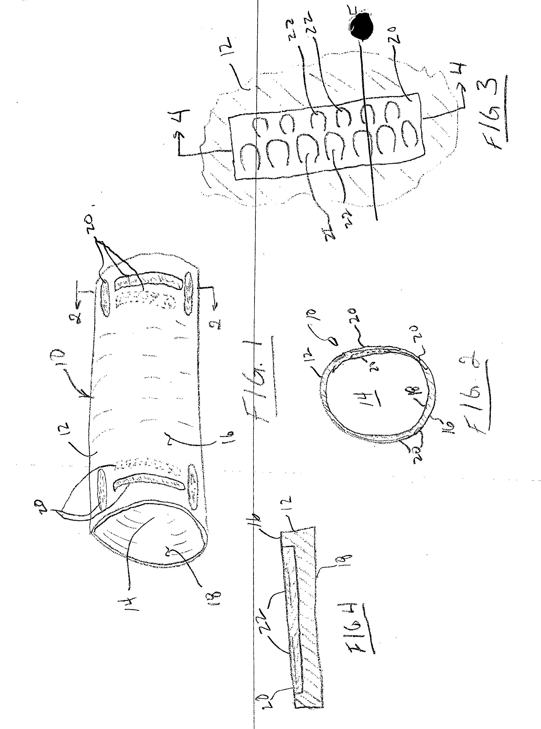 In VIVO sensor and method of making same