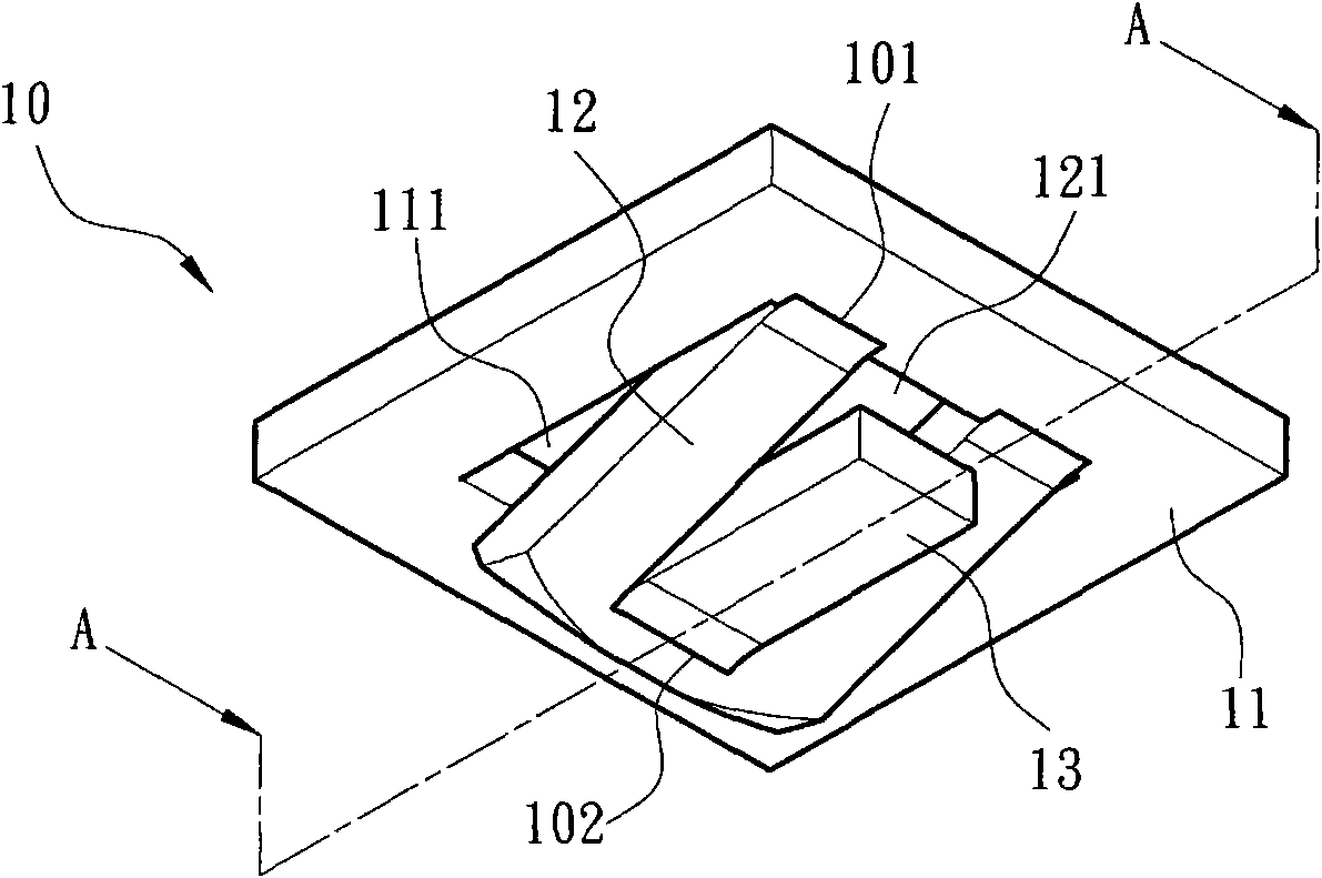 Displacement spring and artificial intervertebral disk with displacement spring