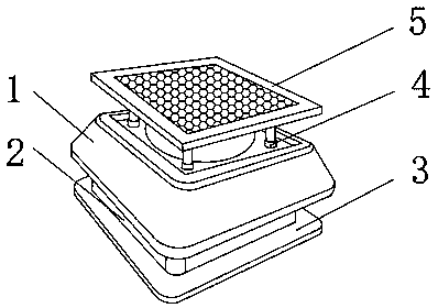 Industrial solar ventilator convenient to install