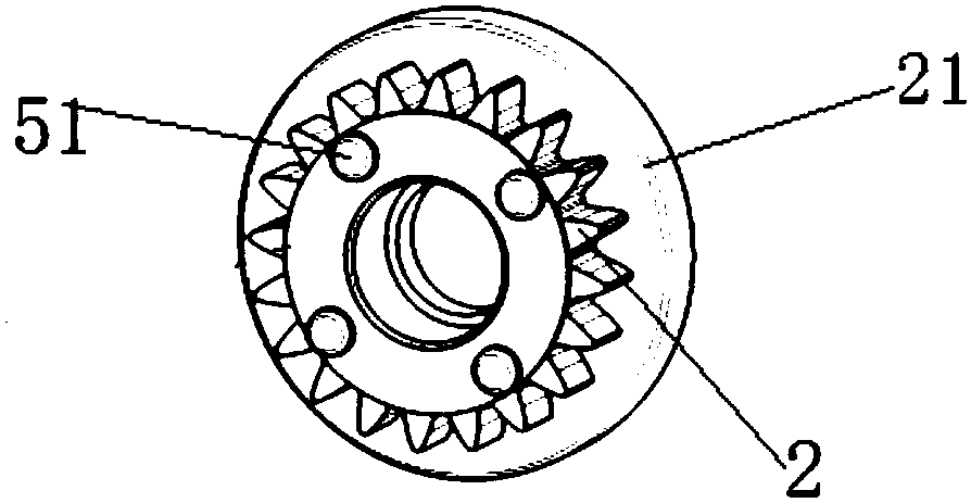 Rack gear set used for steering tubular column, steering tubular column adjusting mechanism and vehicle