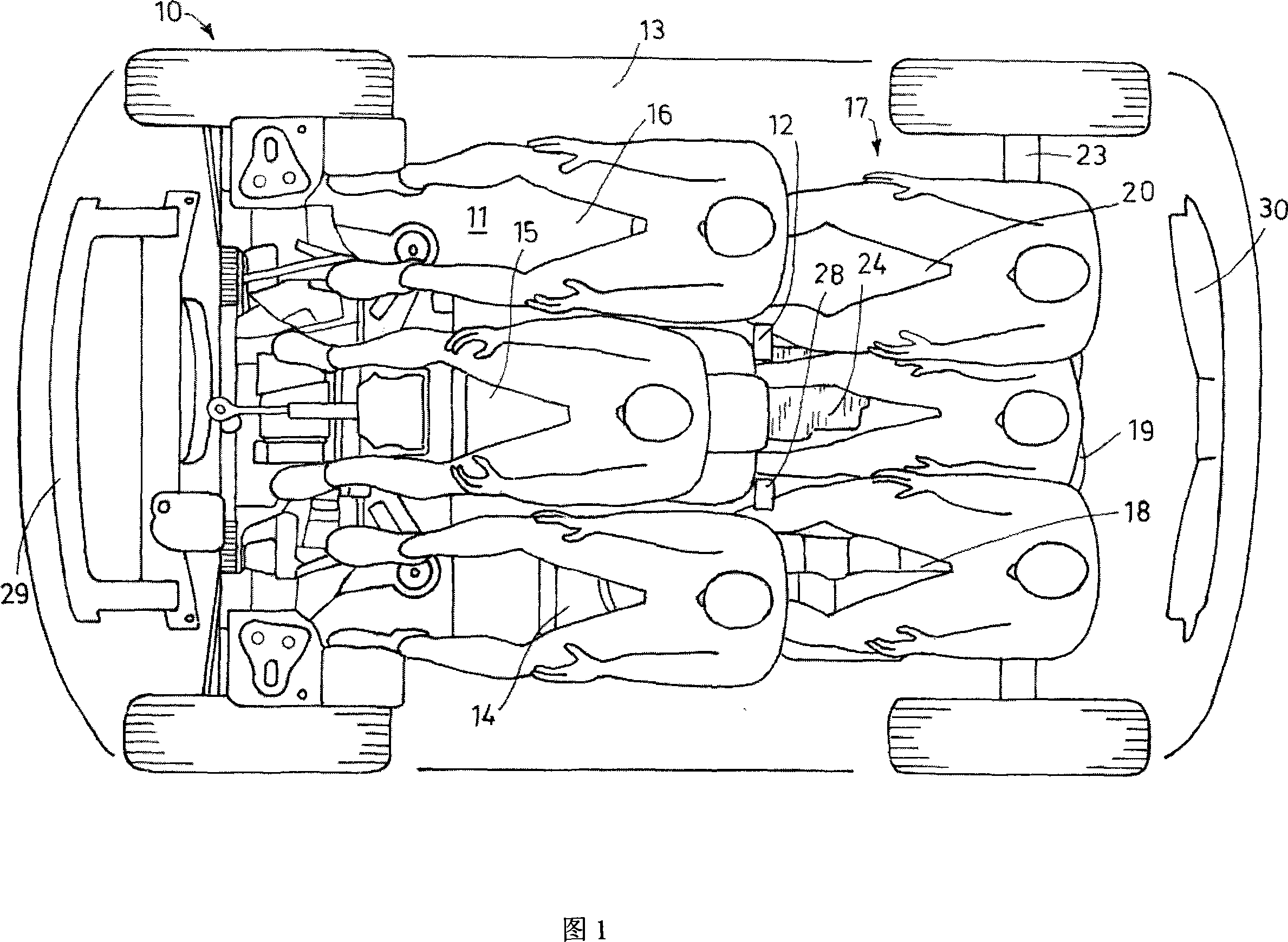 Traffic tool, especially vehicle