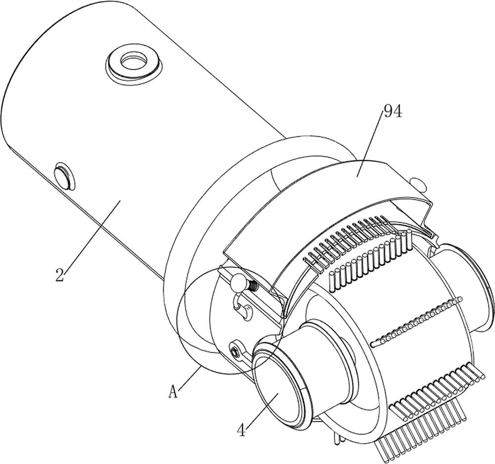 New energy photovoltaic panel ash removal device