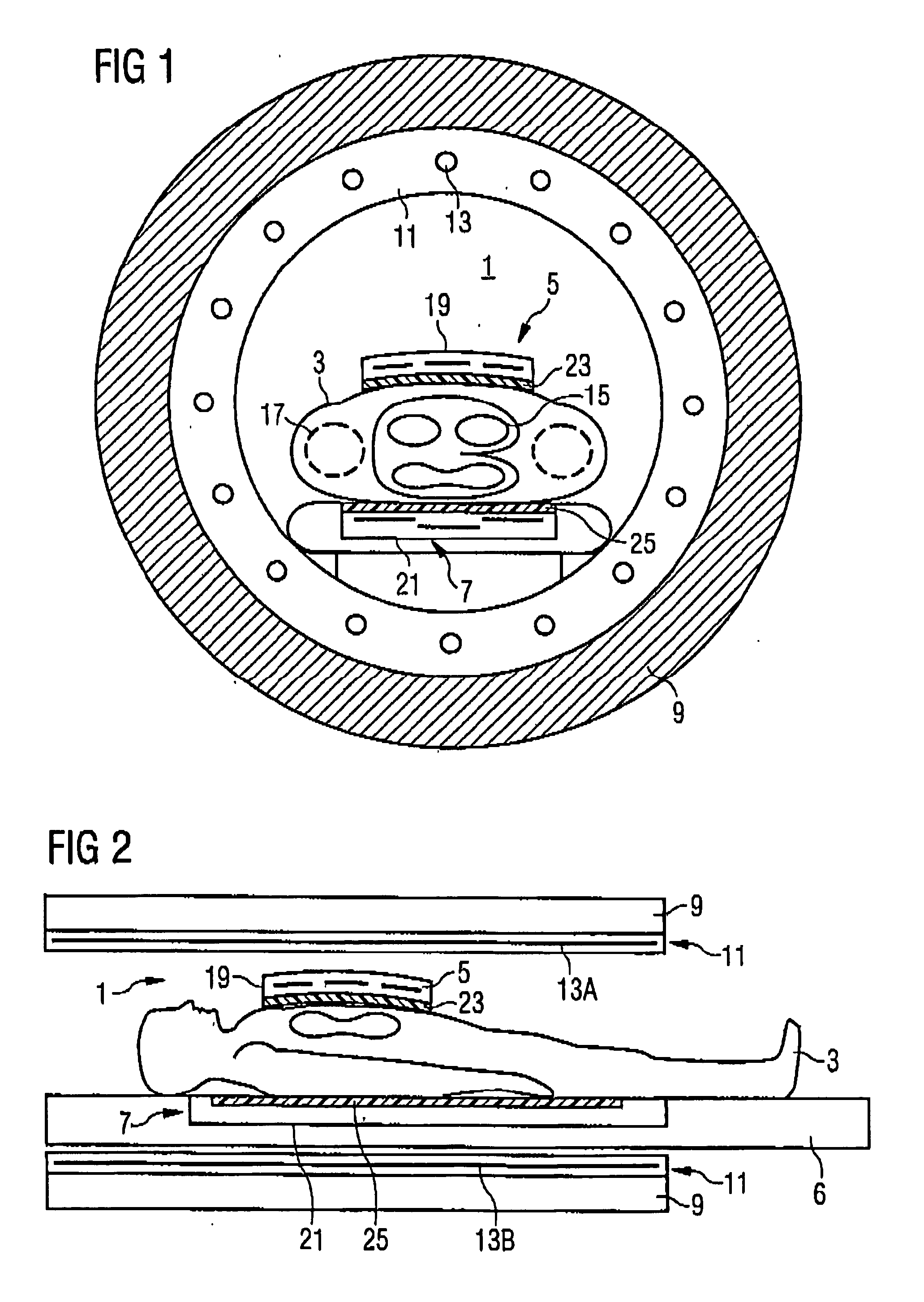 Local coil unit for a magnetic resonance apparatus