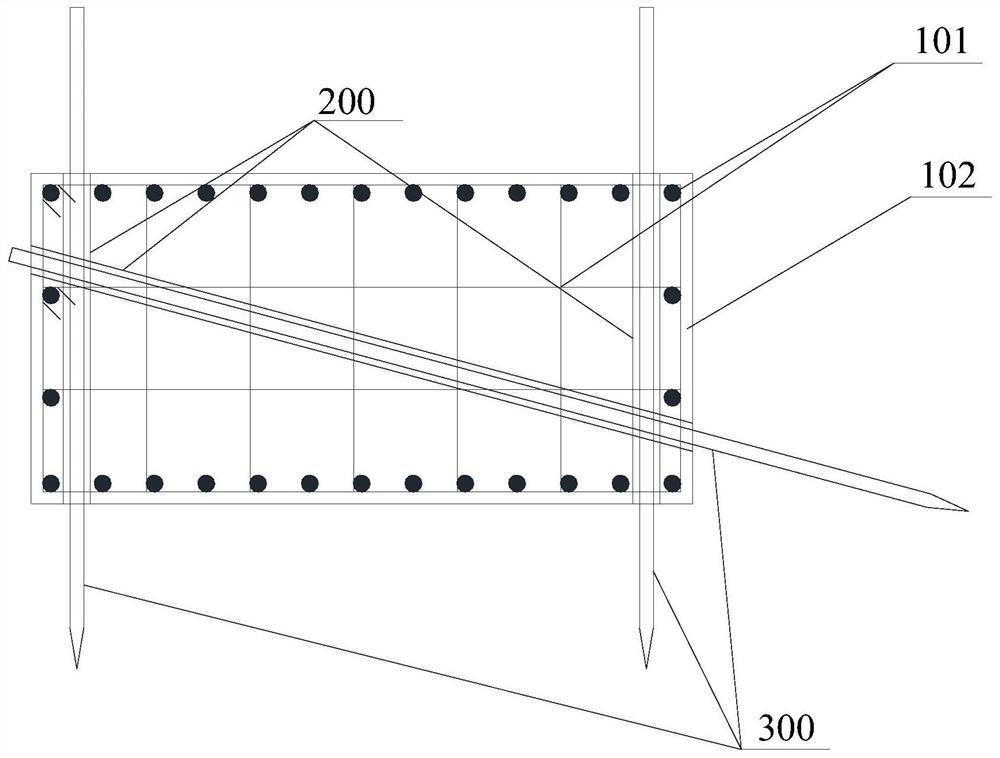 Construction method of shaft locking ring for underground excavation construction of subway