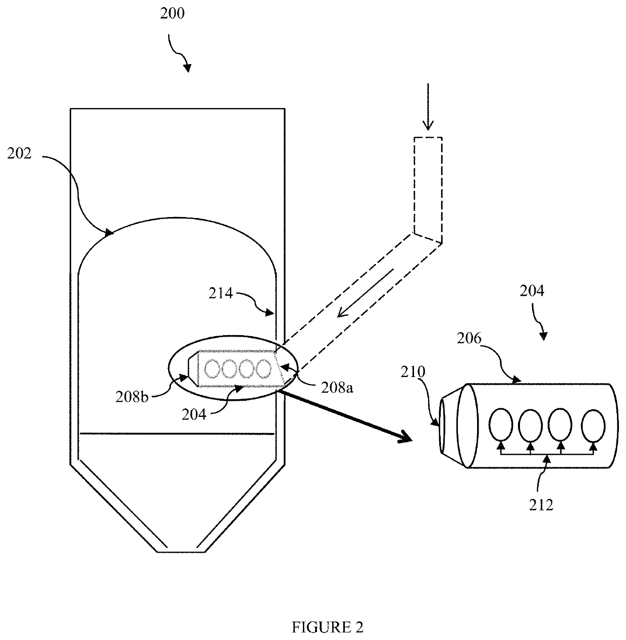 Apparatus for distribution of catalyst in fluidized catalytic cracking unit