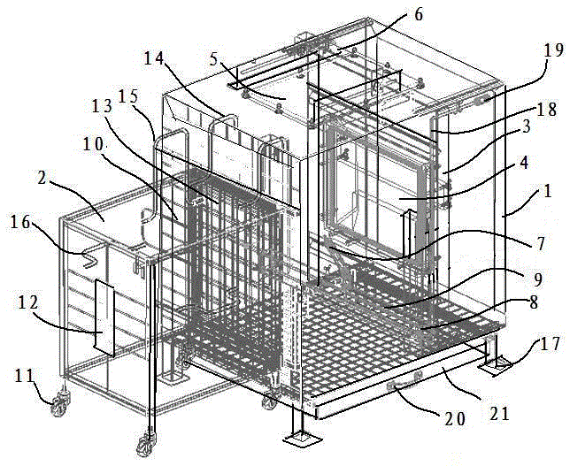 Touch-screen multifunctional non-human primate animal cognitive-function testing method