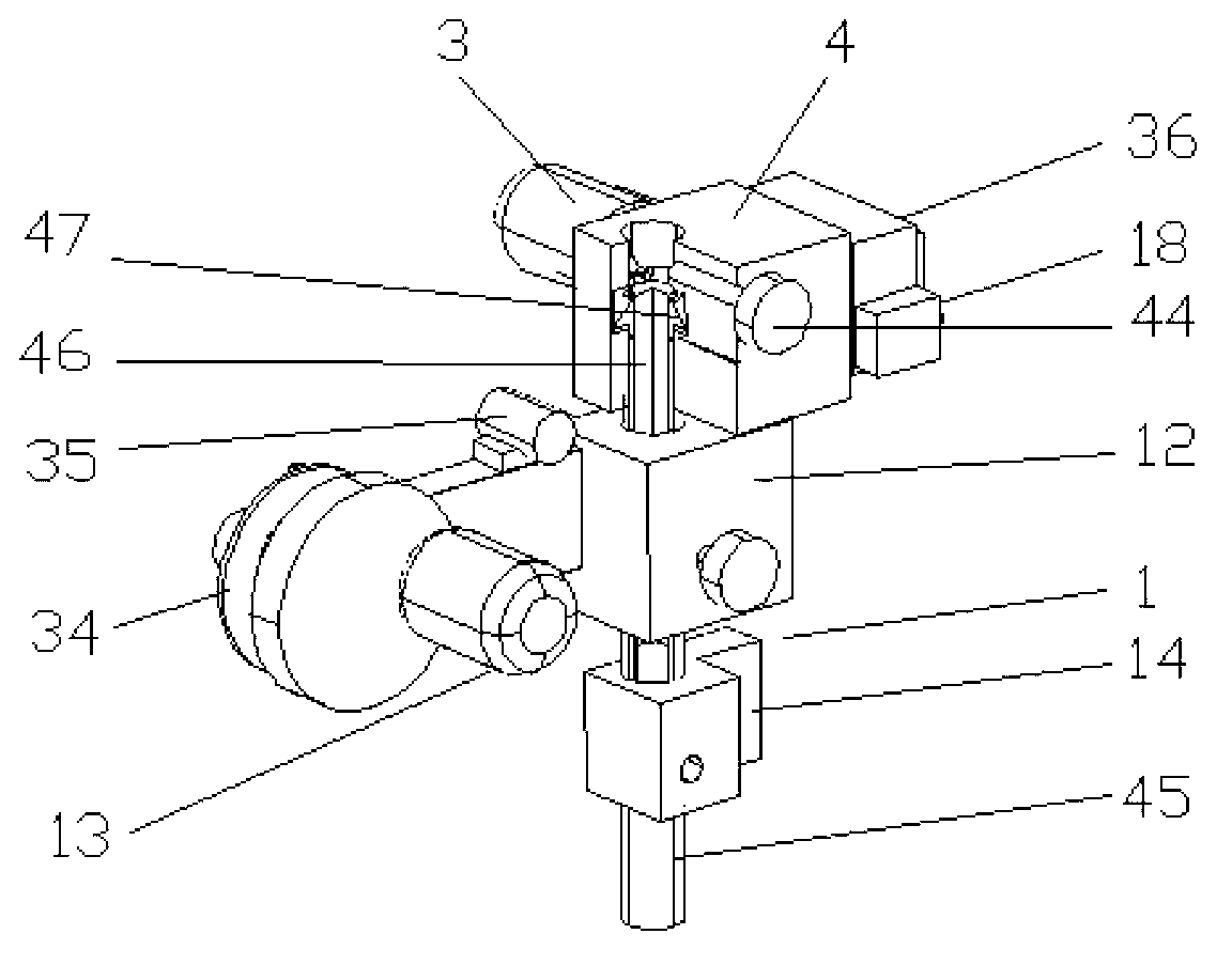 Magnetic wave instrument magnetic core forming machine