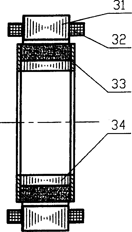 Torque test air support rotating platform for control torque gyro