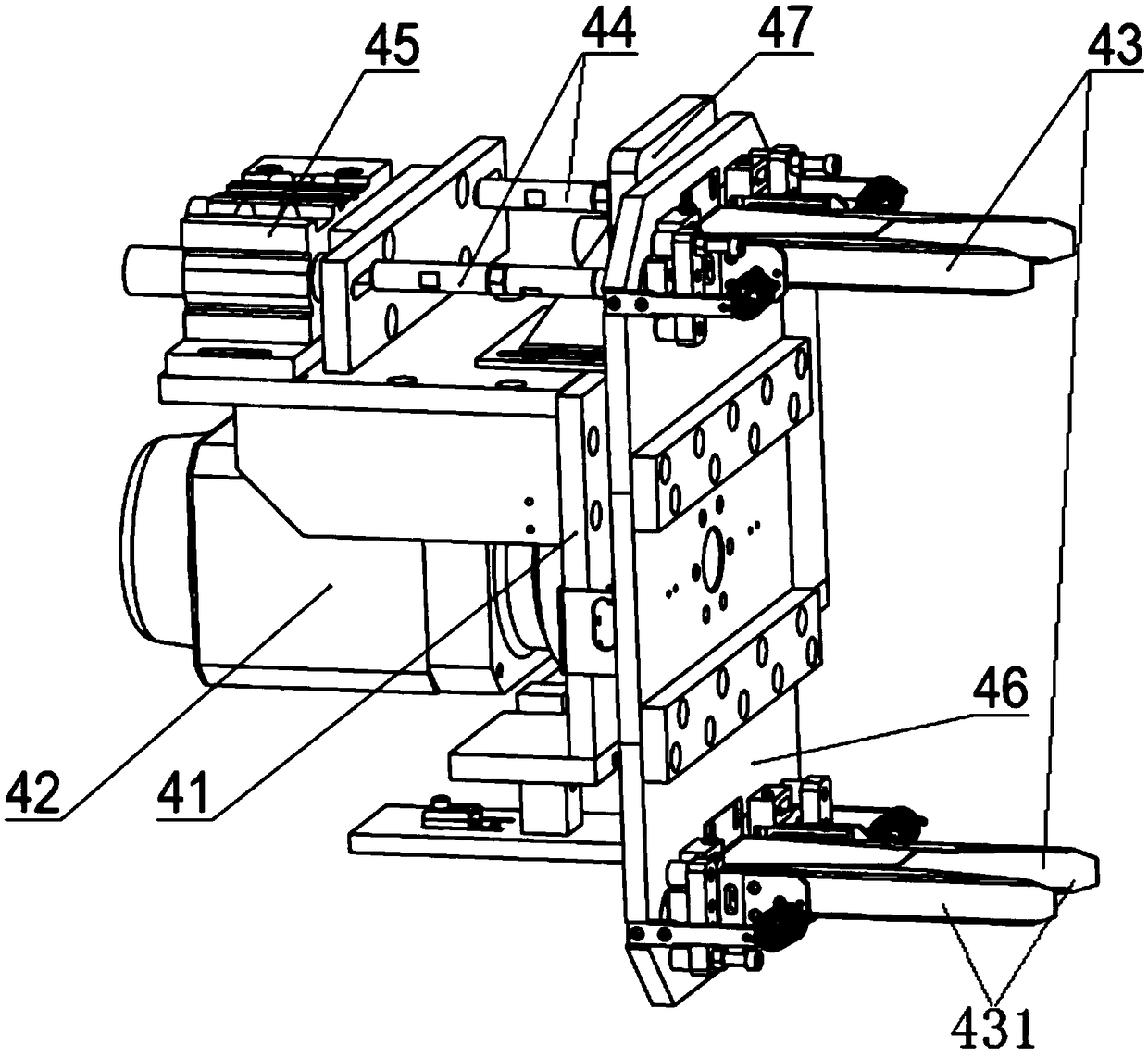 Full-automatic tissue packaging machine