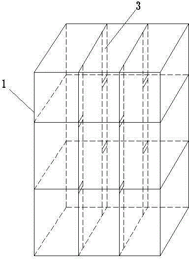 Rack type modular secondary screen cabinet in prefabricated cabin