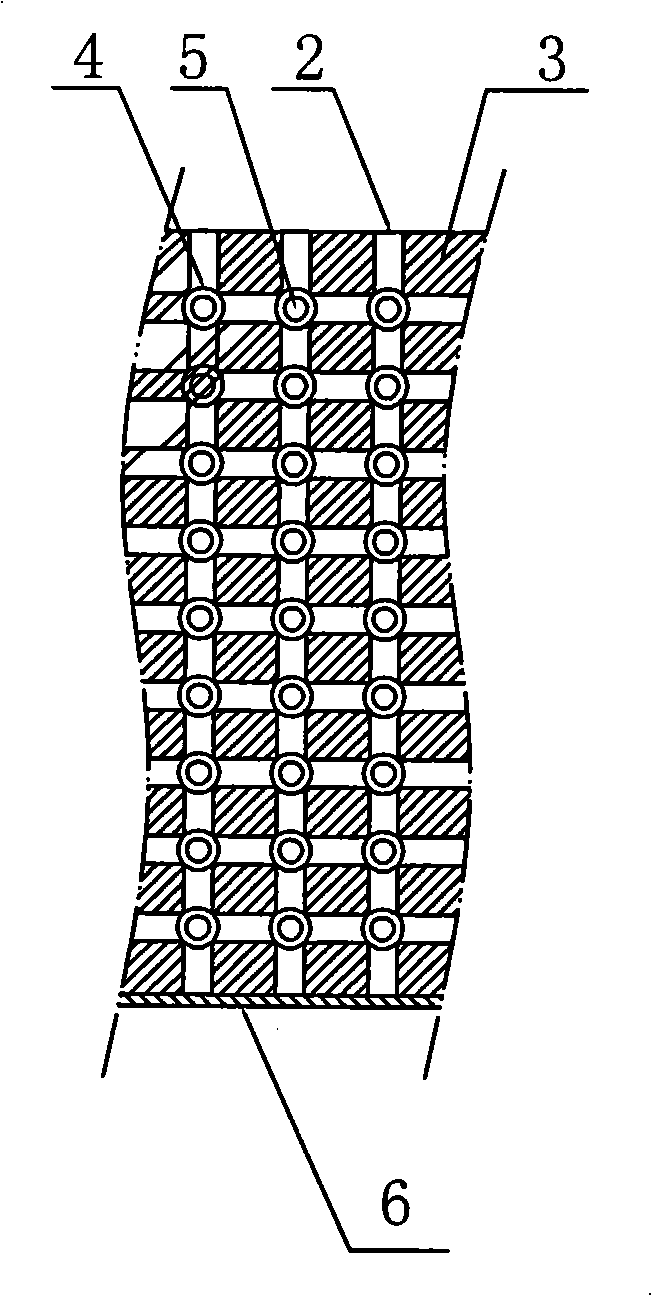 Flexible energy dissipation type pier anti-collision safety device with composite structure