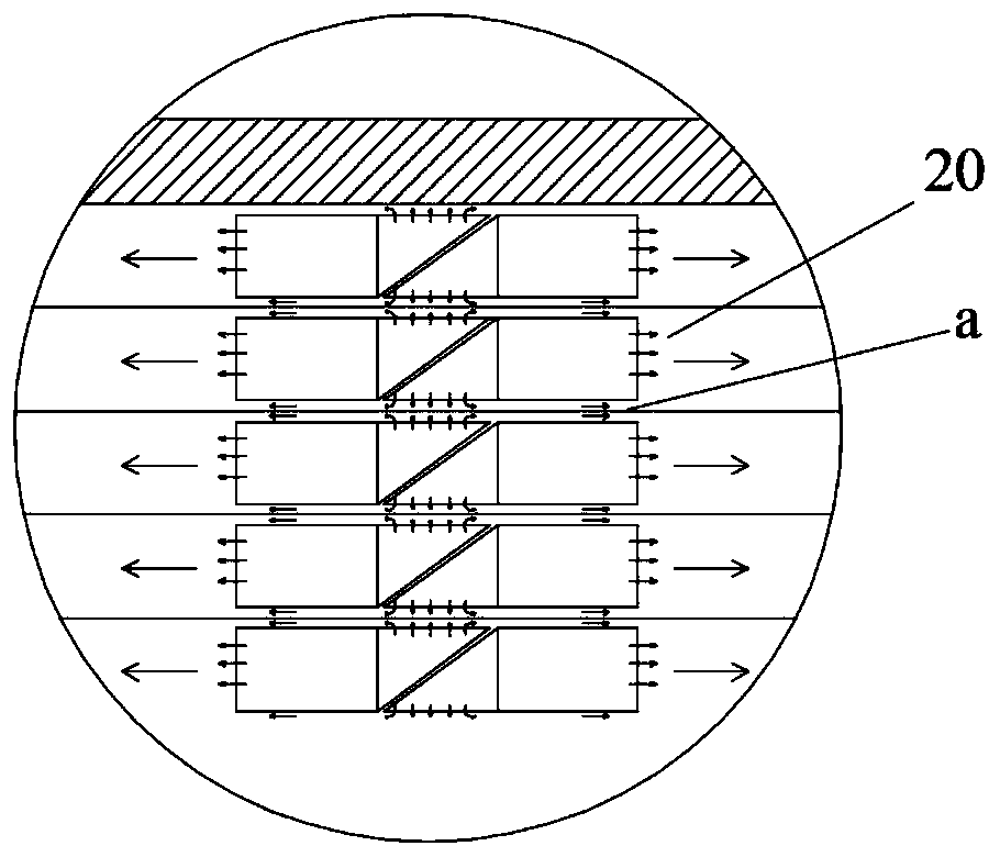 Pre-oxidizing furnace