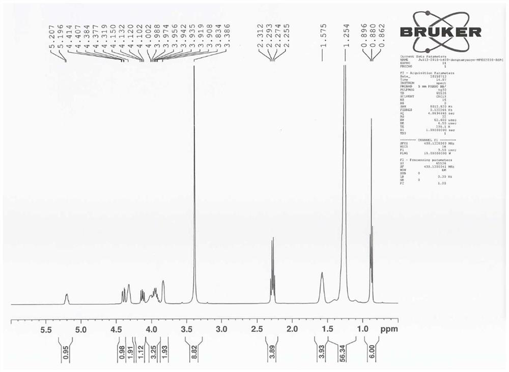 Method for synthesizing phosphatidylcholine by using solid-phase carrier