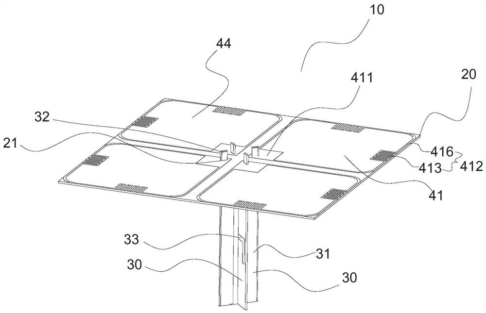 Radiating unit, antenna and base station