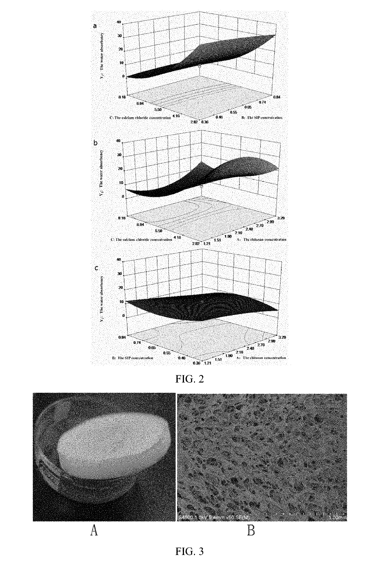 Wound-healing and hemostatic sponge of squid ink polysaccharide/chitosan, preparation method and use thereof