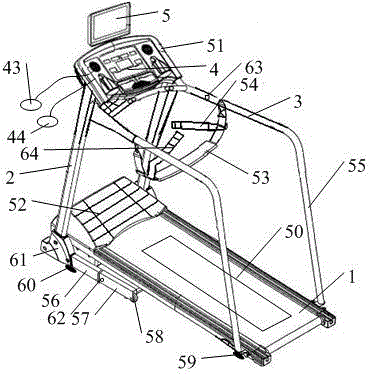 Data sharing system for running machines for rehabilitation