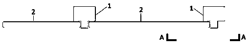 Externally-hung assembly type enclosure wall based on side pin type wedge-shaped self-locking connection