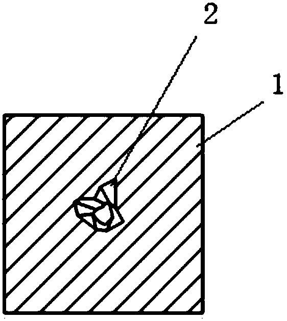 Composite suspension filtration material with denitrification function