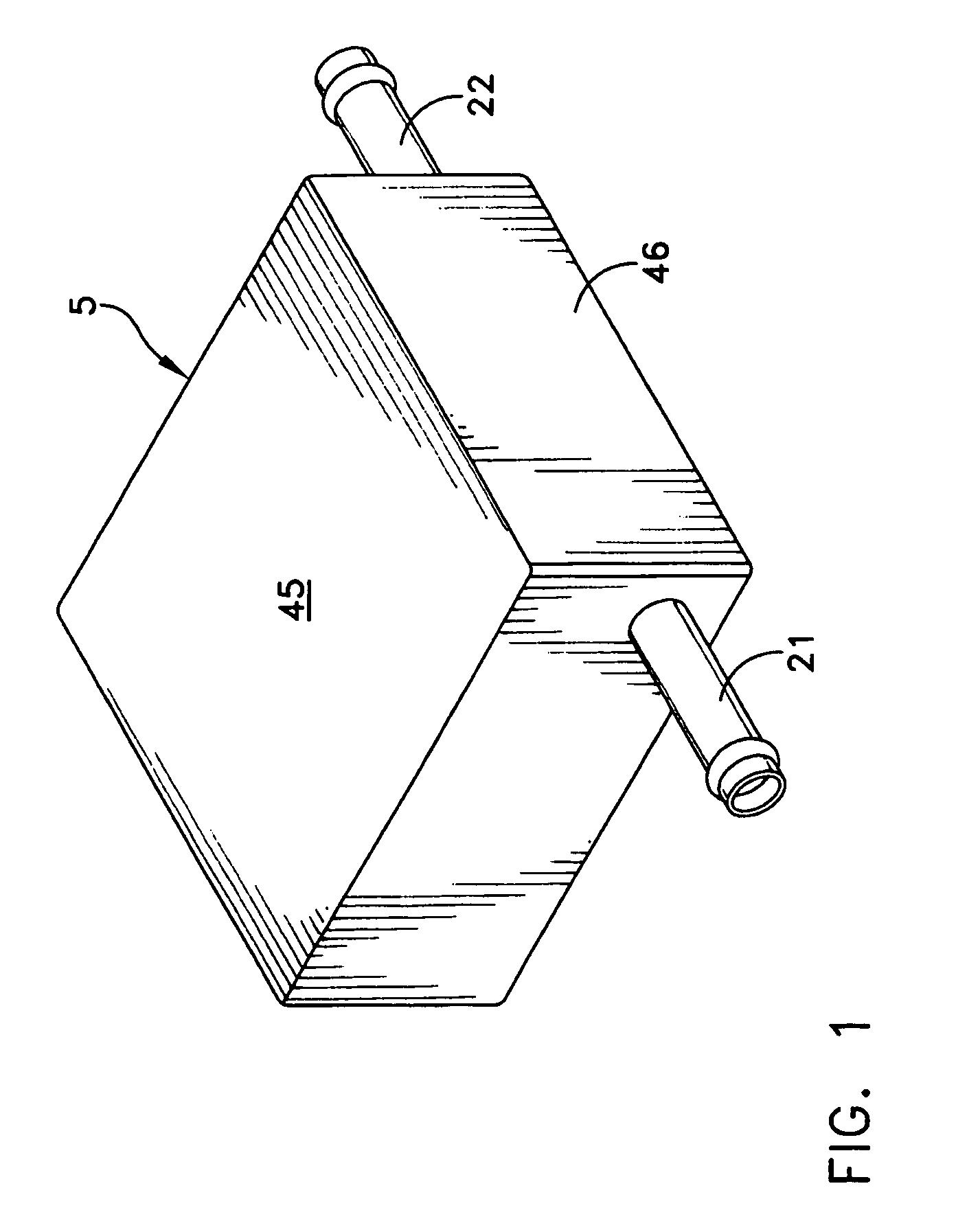 Forced fluid heat sink