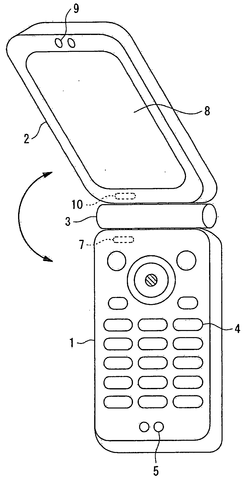 Wireless communication terminal and mobile type wireless communication terminal