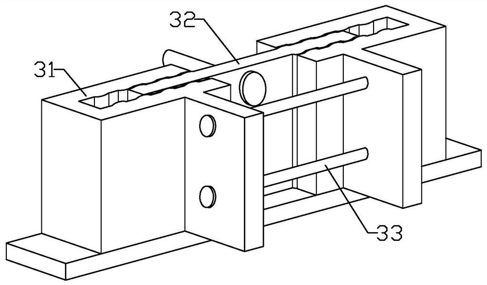 Structure for curtain wall installation part and manufacturing material thereof