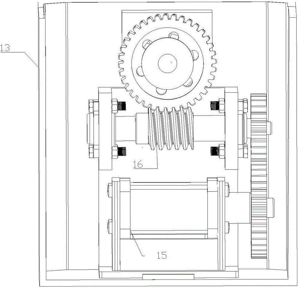 Cloud deck capable of measuring rotation angle per se