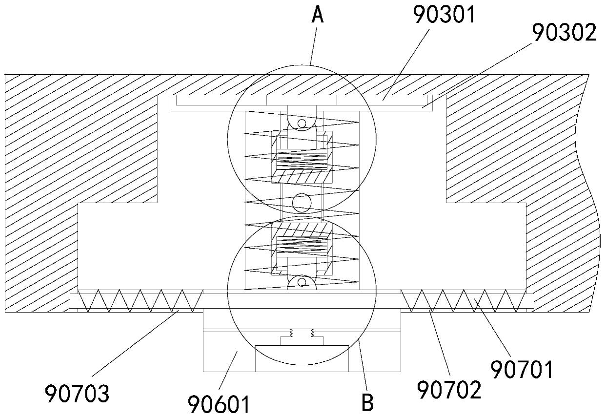 A Diesel Engine Fire Fighting Device with Multiple Shock Absorption and Left and Right Offset Shock Absorption