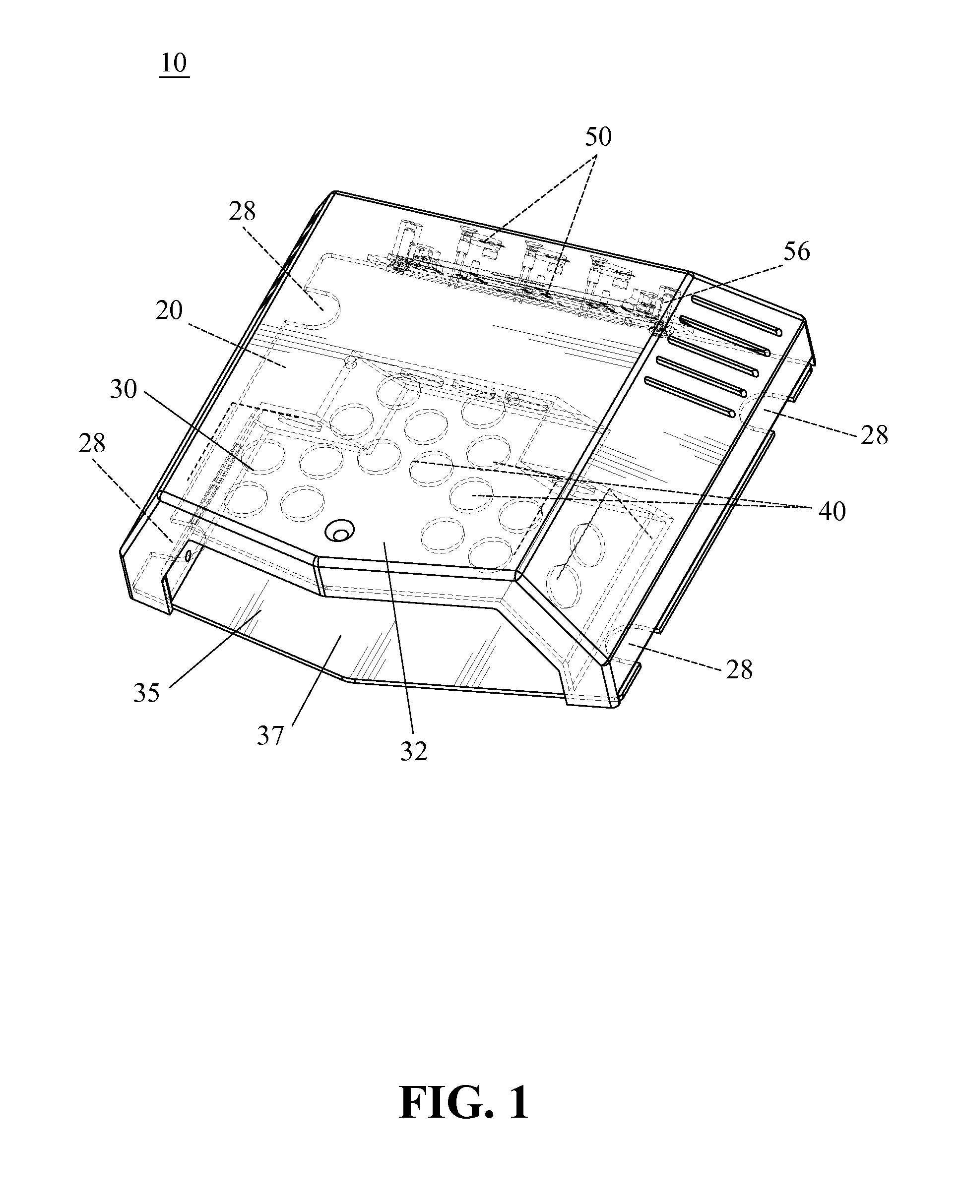 UV LED Curing Apparatus with Improved Housing and Switch Controller