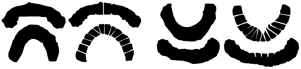 A method and system for constructing a natural tooth type database