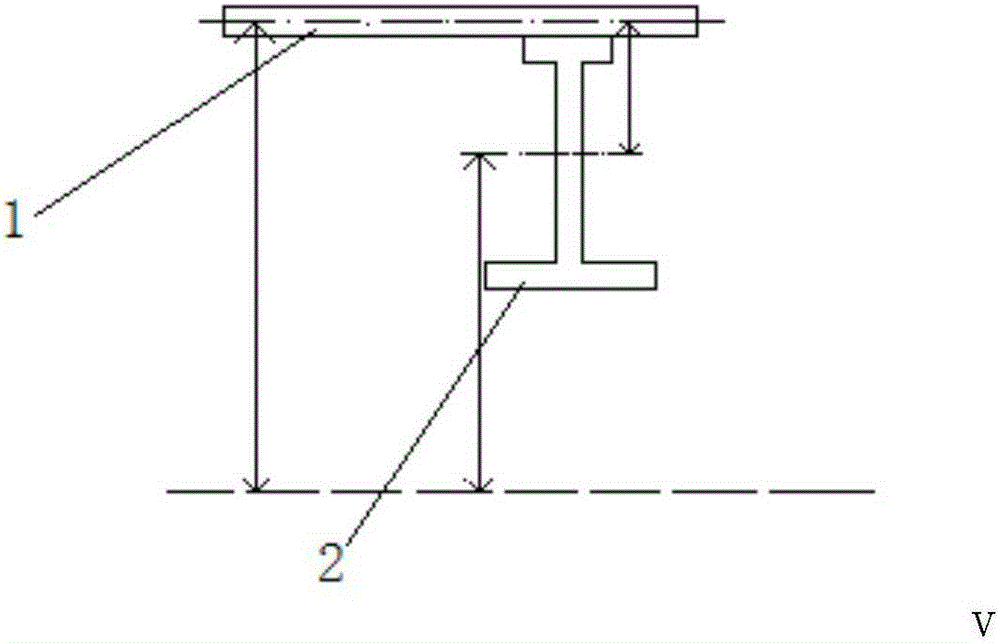 Safety margin calculation method of wing reinforced wallboard