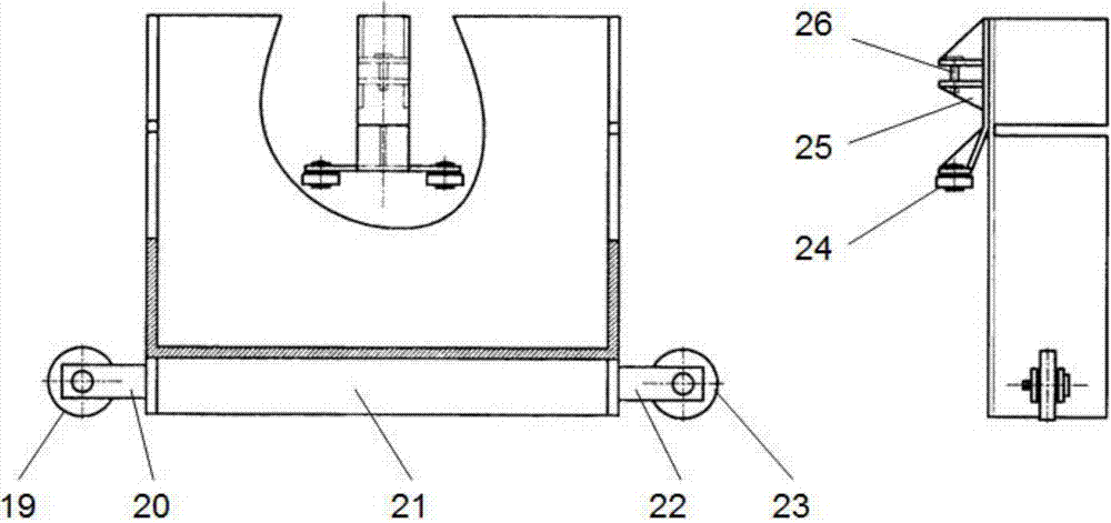 Cotton nutrition pot transplanting mechanism