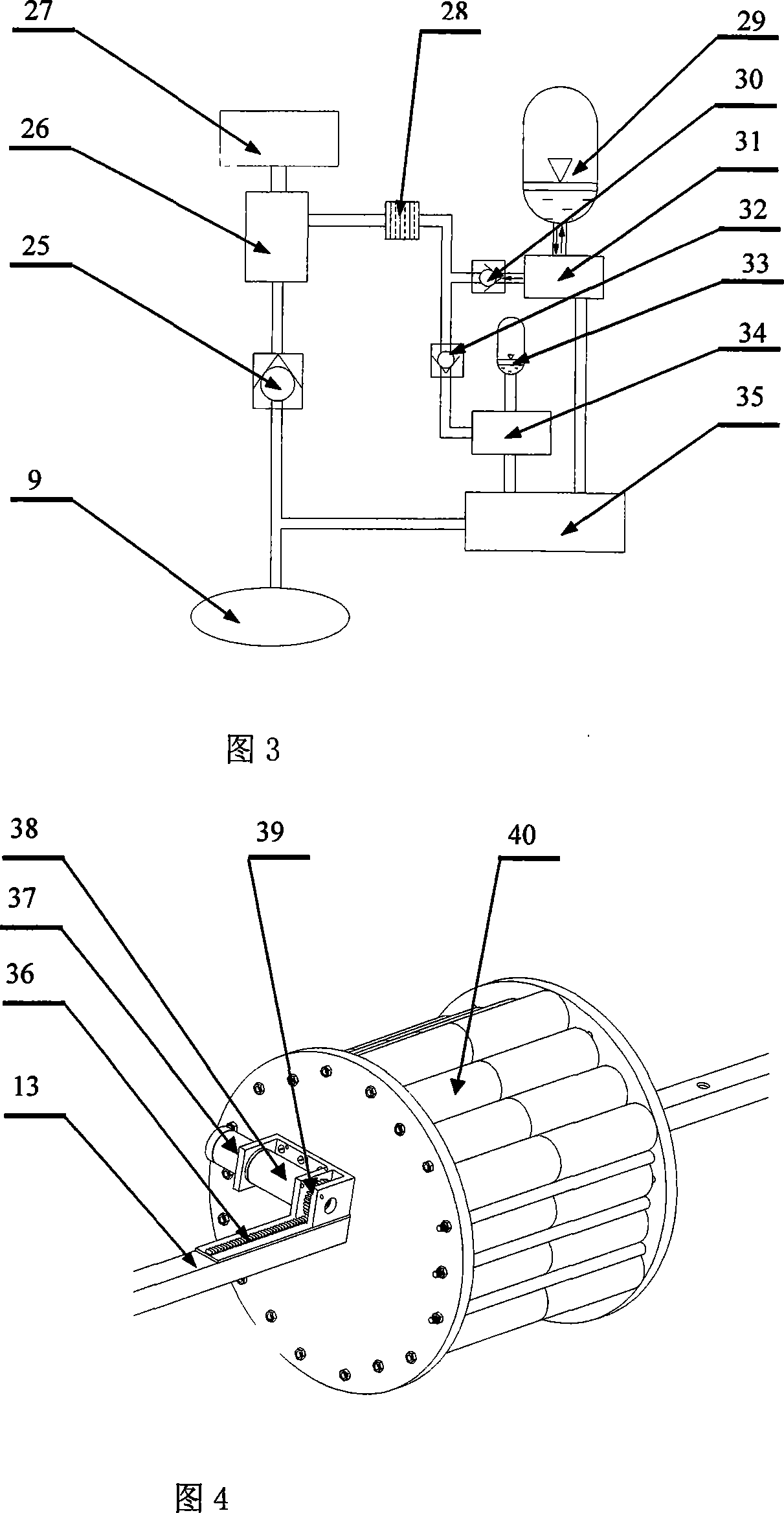 Hybrid driven under-water self-navigation device