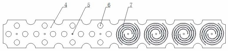 A series-structured phononic crystal