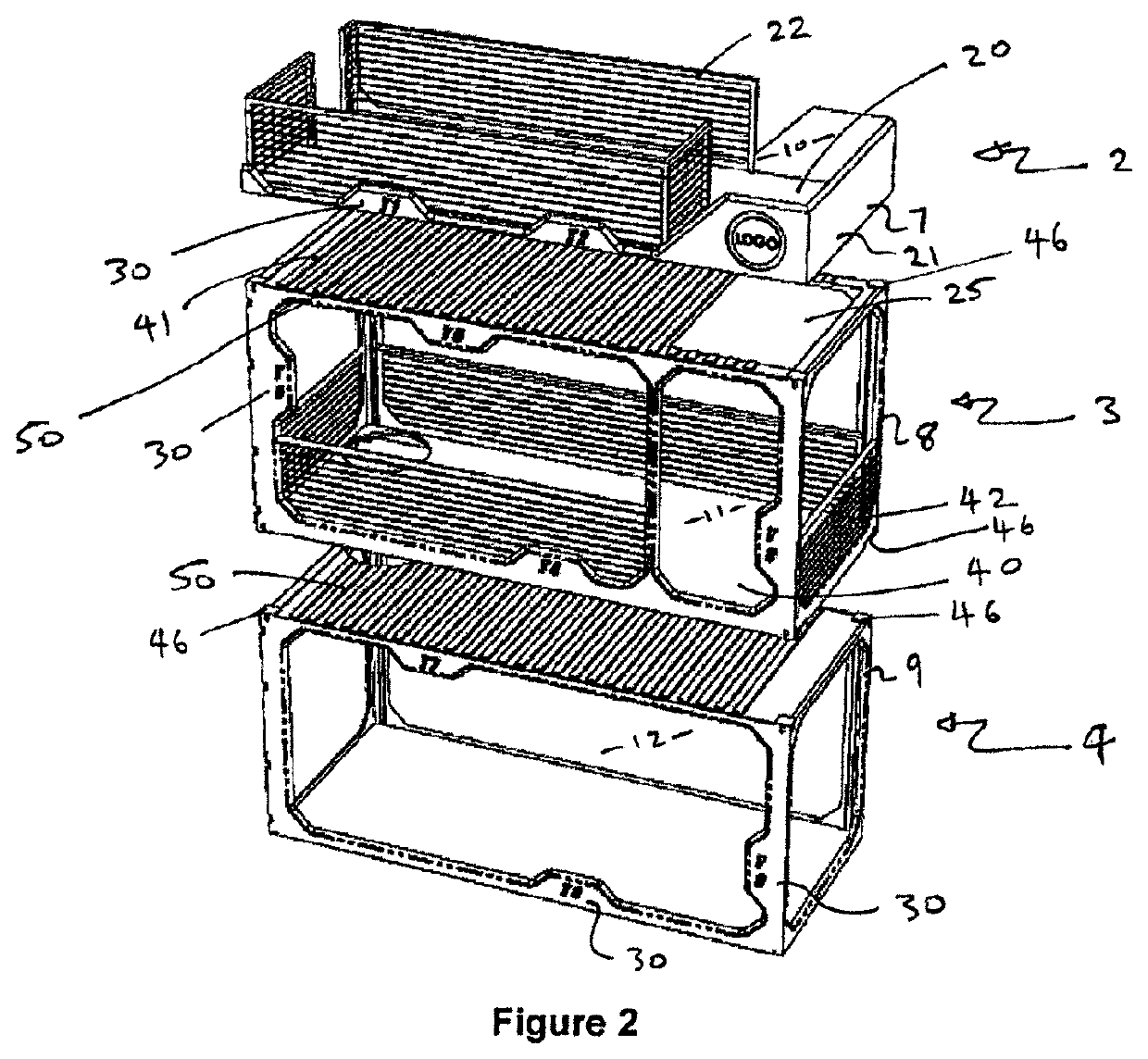 Exercise device and method of exercising using said device