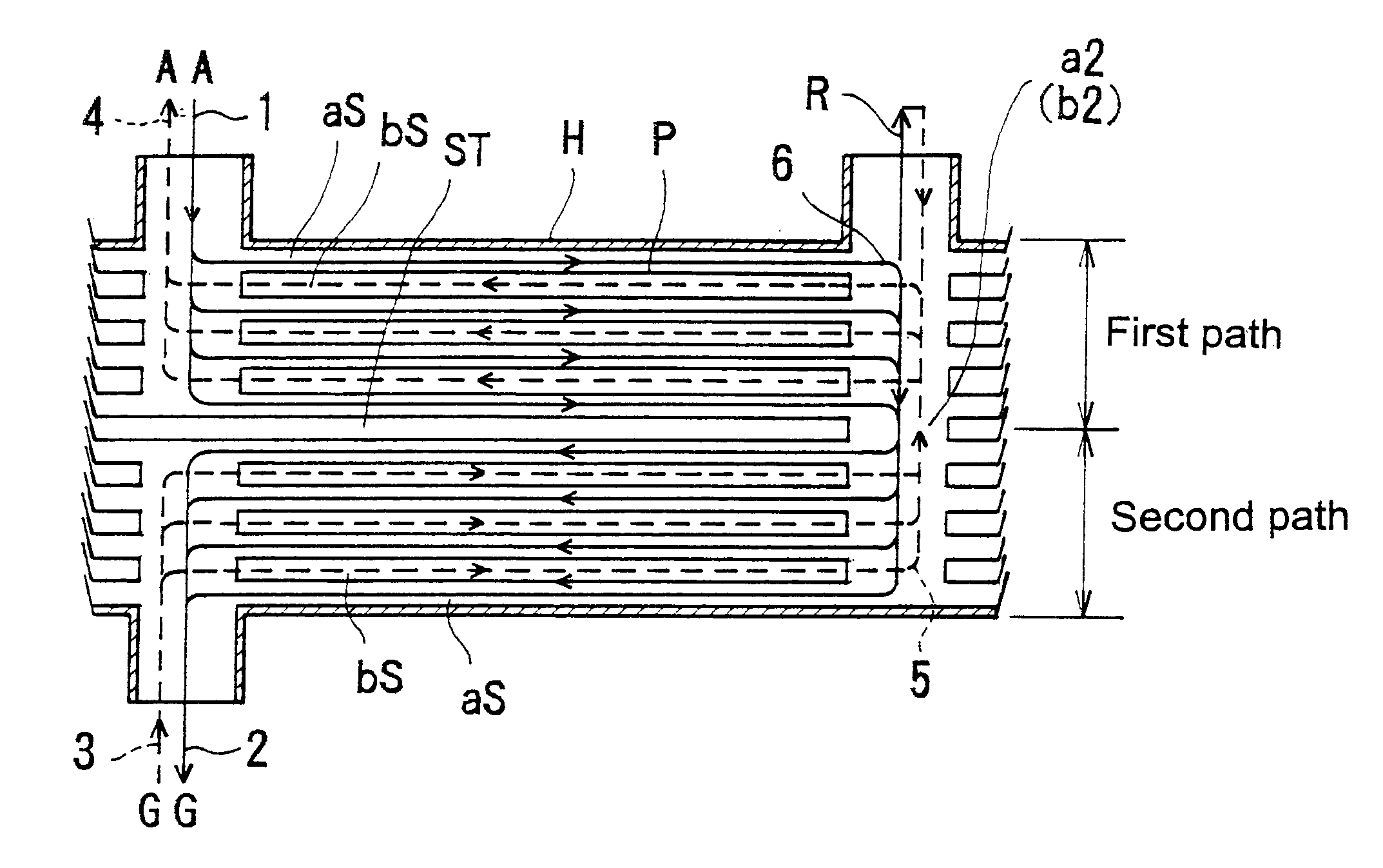 Solution heat exchanger for absorption refrigerating machine