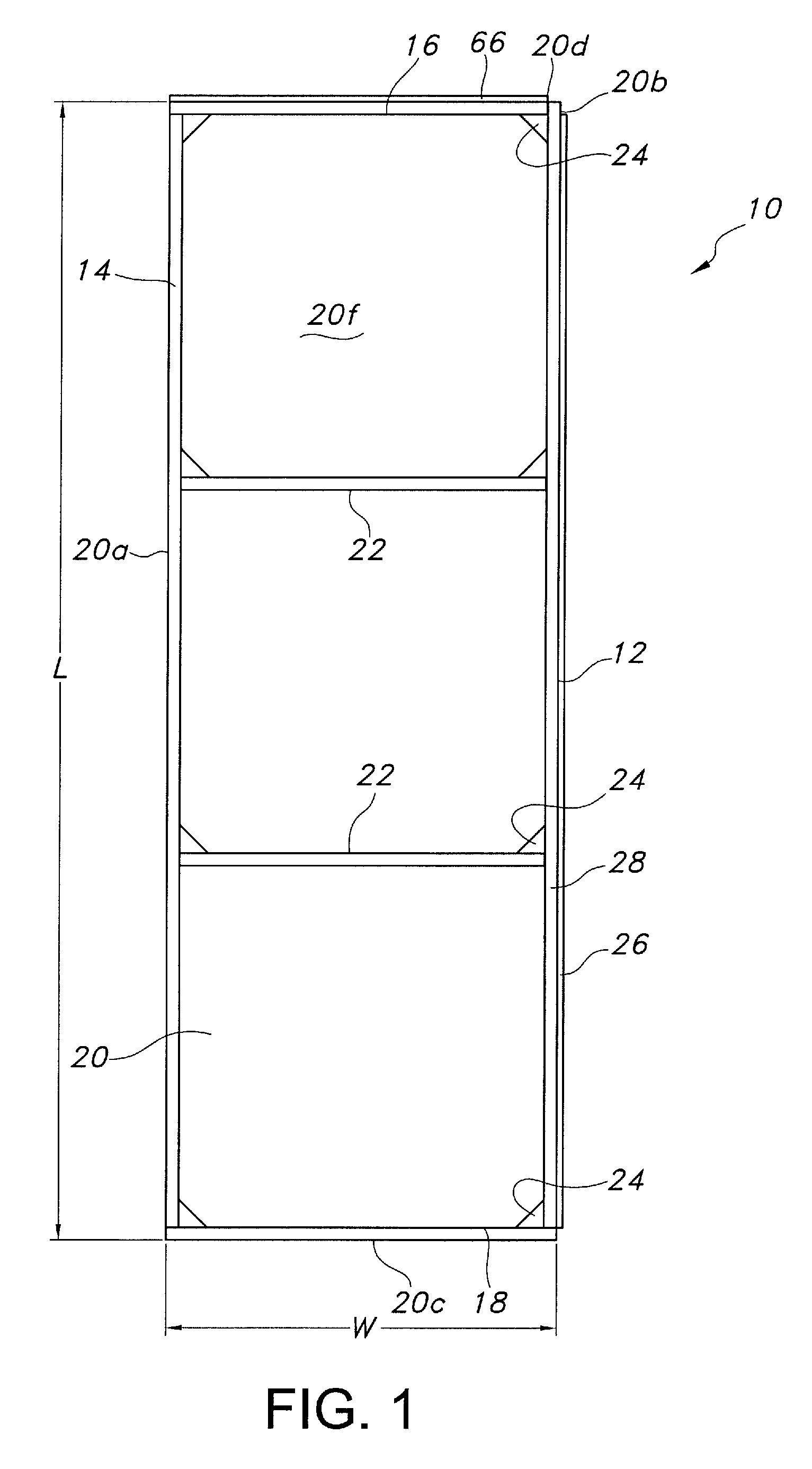 Temporary, non-load bearing wall assembly