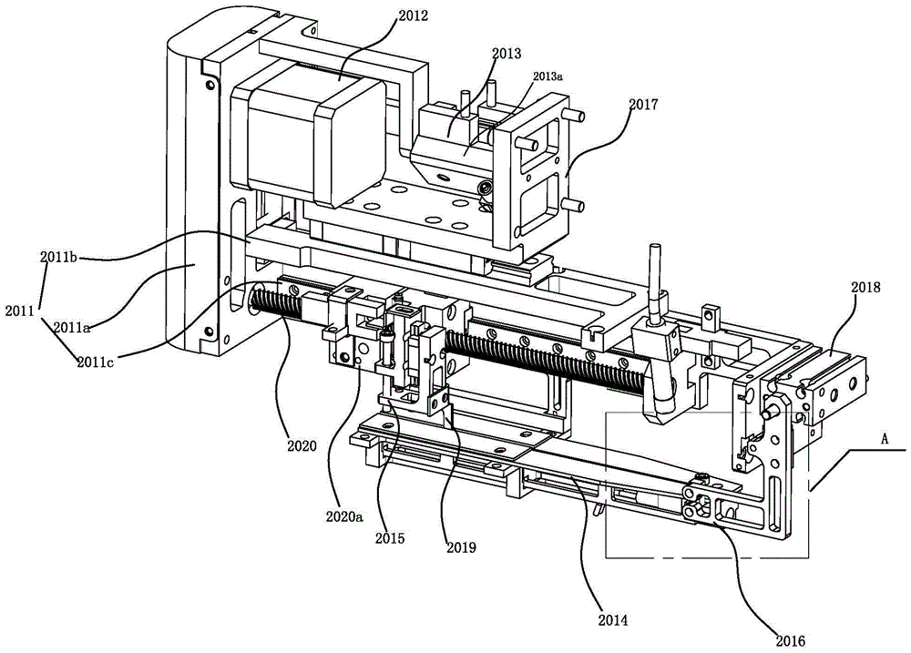 A thin nut implantation machine and its method for inserting nuts