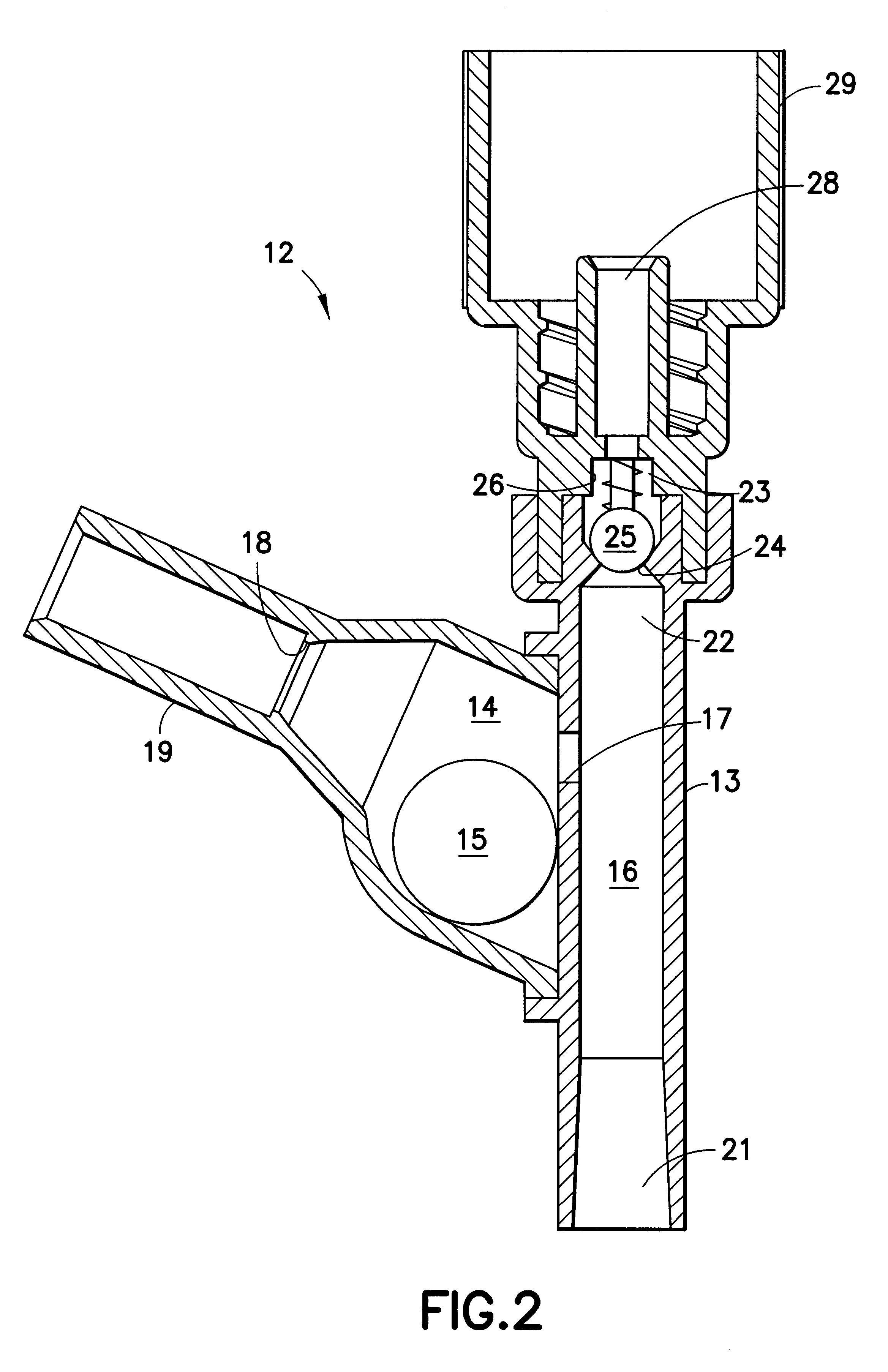 Method and apparatus for the delivery of contrast fluid to a patient