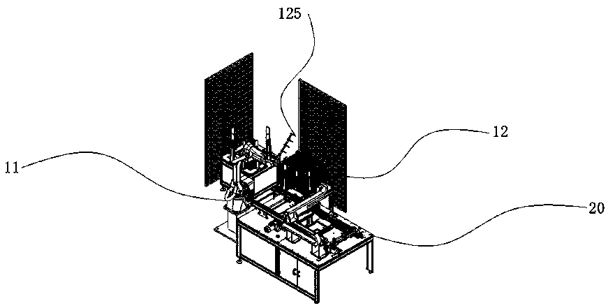 Full-automatic intelligent production system for LED light box