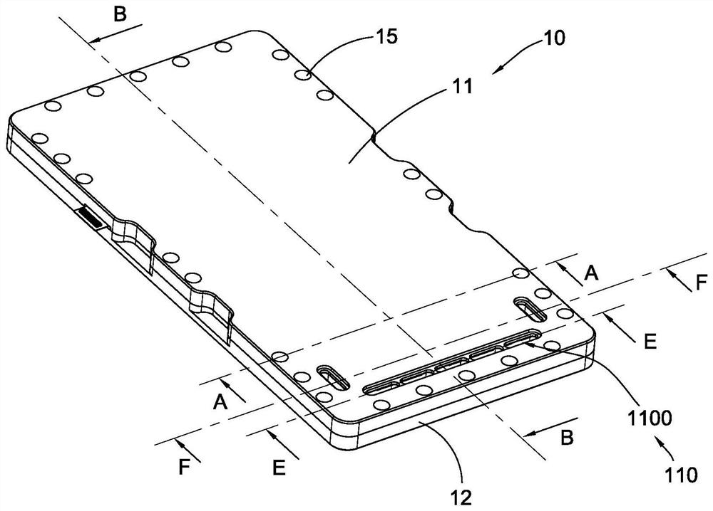 Curved screen shielding device