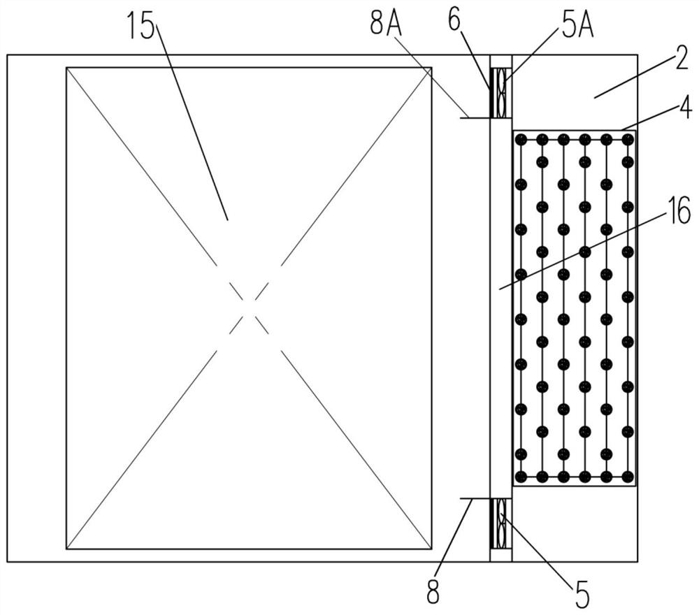 A drying device and method for continuously drying wood using solar energy