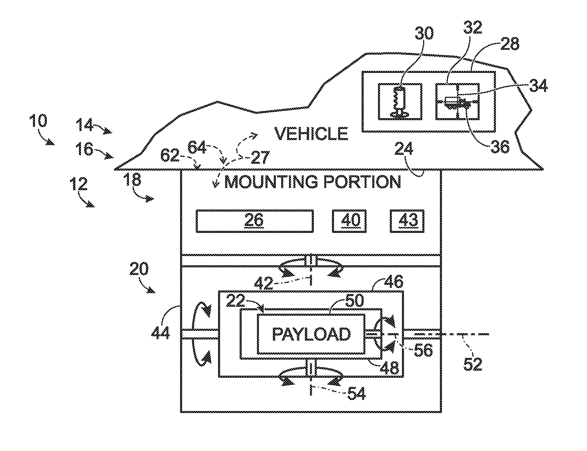 Gimbal positioning with target velocity compensation