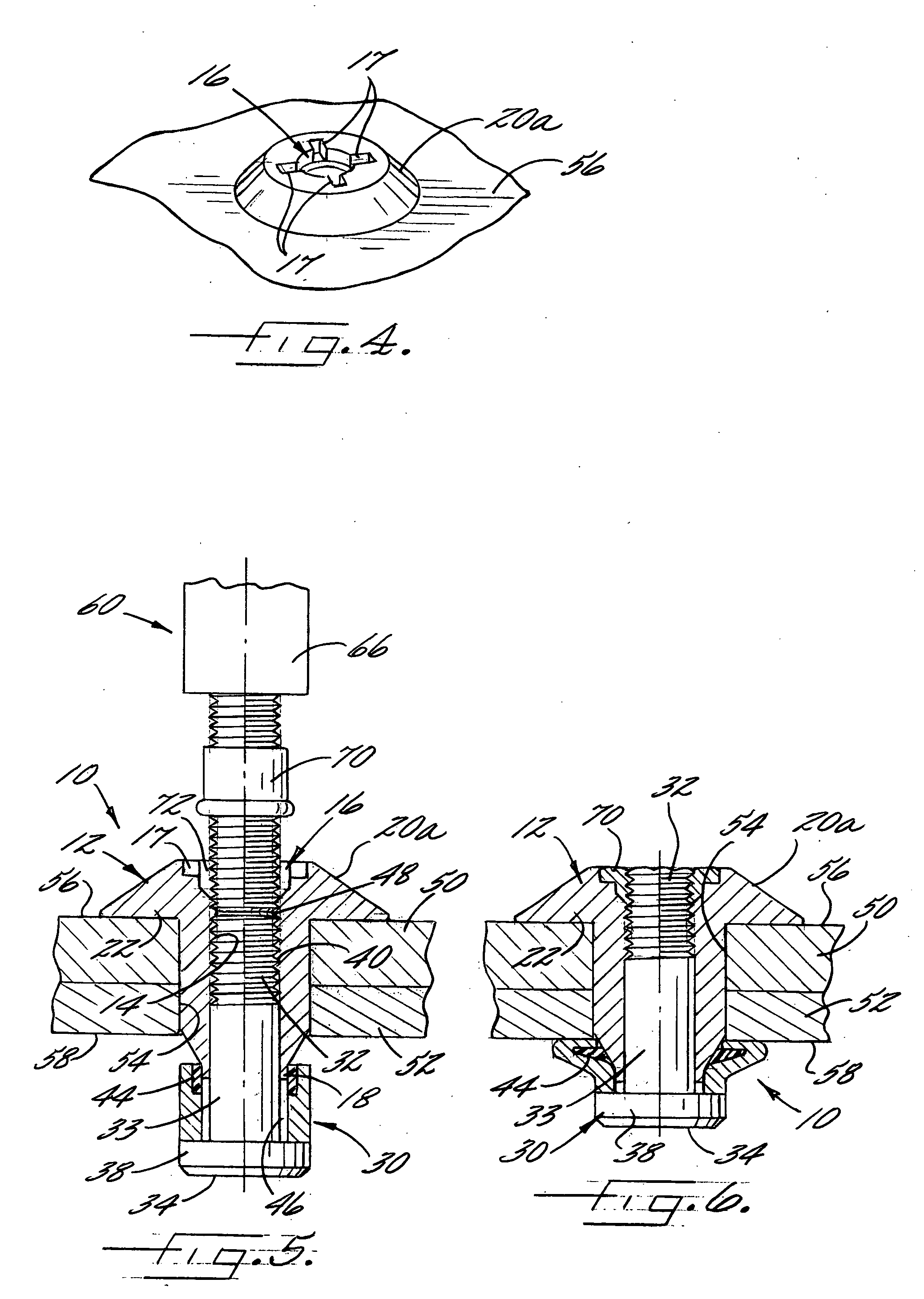 Hybrid fastener apparatus and method for fastening