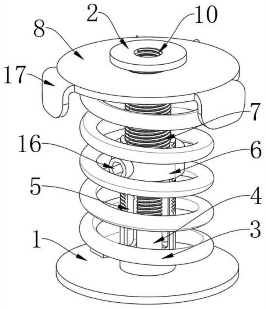 Seat pressure buffer connection assembly with directional control function