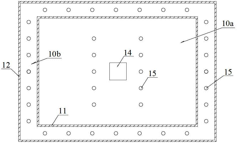 Device for studying cracking-degree-variable multi-effect coupled critical collapse test