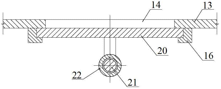 Device for studying cracking-degree-variable multi-effect coupled critical collapse test