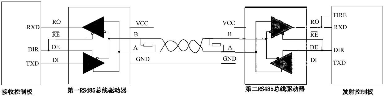 Multipole combined logging-while-drilling mode and signal transceiving synchronization method