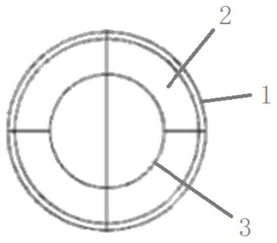 Photonic crystal fiber sensor based on surface plasma resonance effect and application