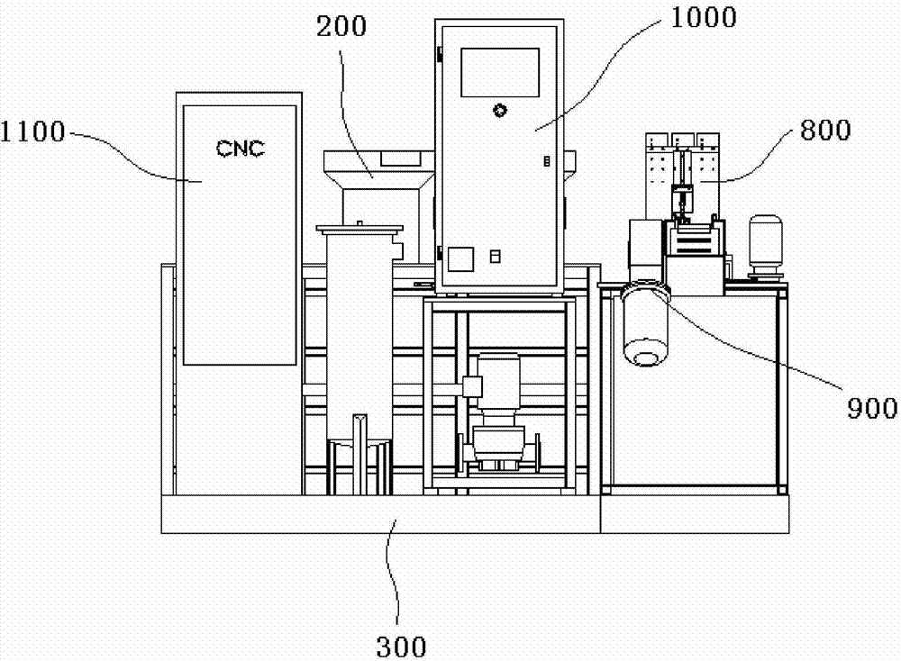 Bearing rolling needle and rolling column quenching machine tool